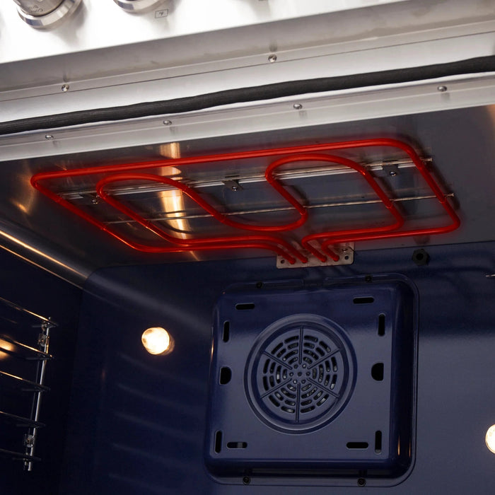 FORNO Massimo 36" French Door Electric Range FFSEL6955-36