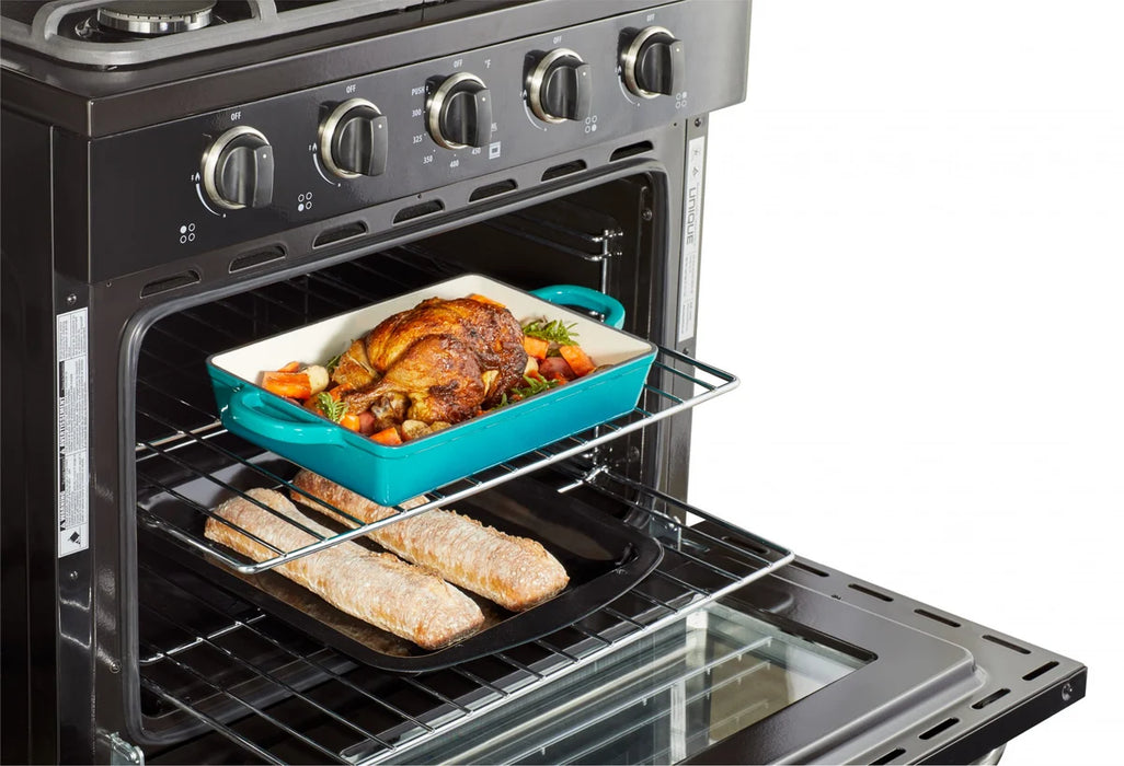UNIQUE 30" Classic Retro Offgrid Range, Large Power burner, UGP-30G OF1 B