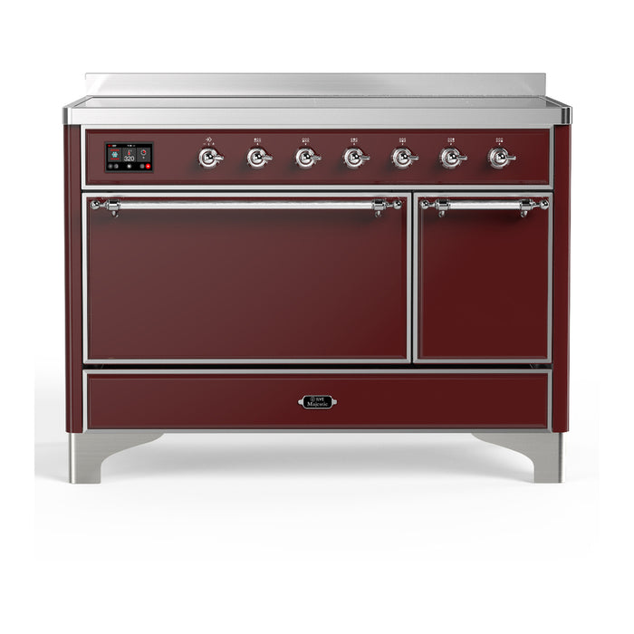 ILVE 48"Majestic III Induction Range, UMIB48QNR3 — UMIB48QNR3AWB