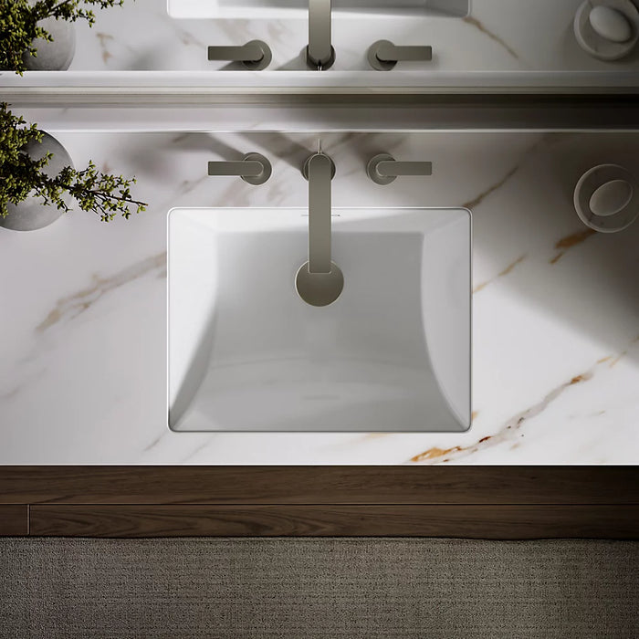 KOHLER Brazn 21-1/4" rectangular undermount bathroom sink K-21058