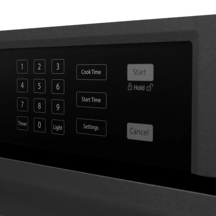 ZLINE 30" Oven WASB-30 & Microwave MWO-24-BS Bundle, 2KP-MW24-AWS30BS