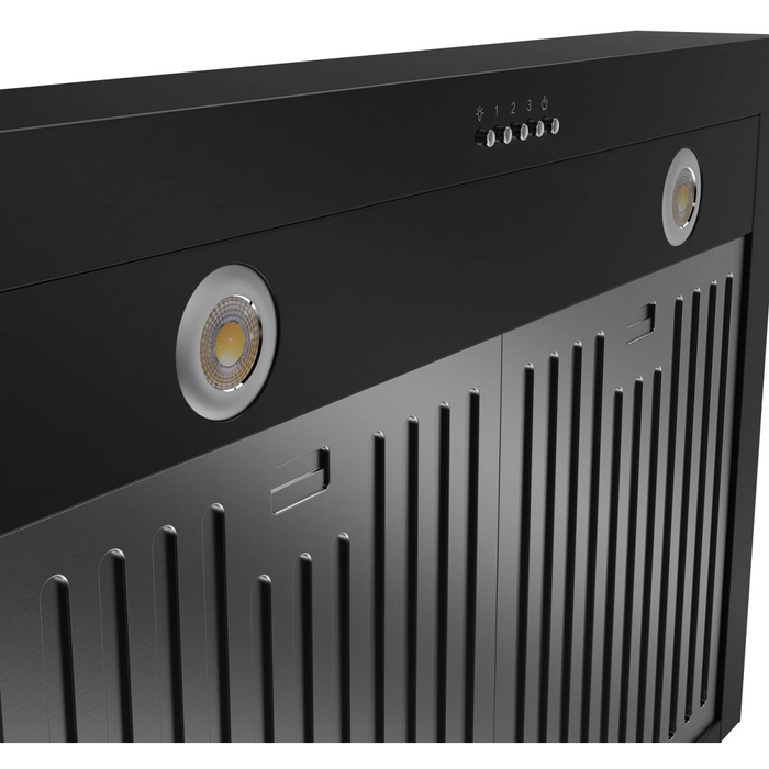 THOR Wall Mount Range Hood, 3-Speed 800 CFM Blower Range Hood TRH30PB