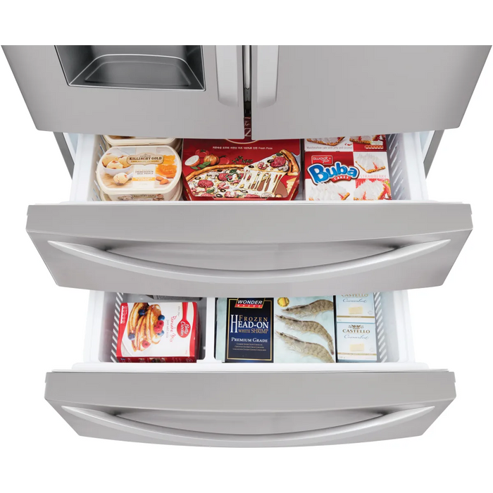 LG 36" 4-Door French Door Refrigerator, LMXS28626S