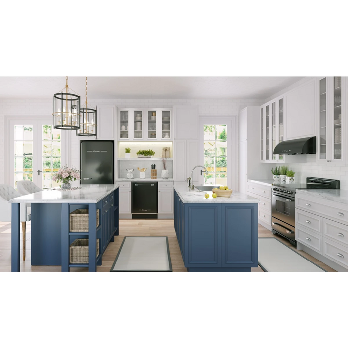 UNIQUE 24" Fully Integrated Built-In Retro Dishwasher, UGP-24CR DW B