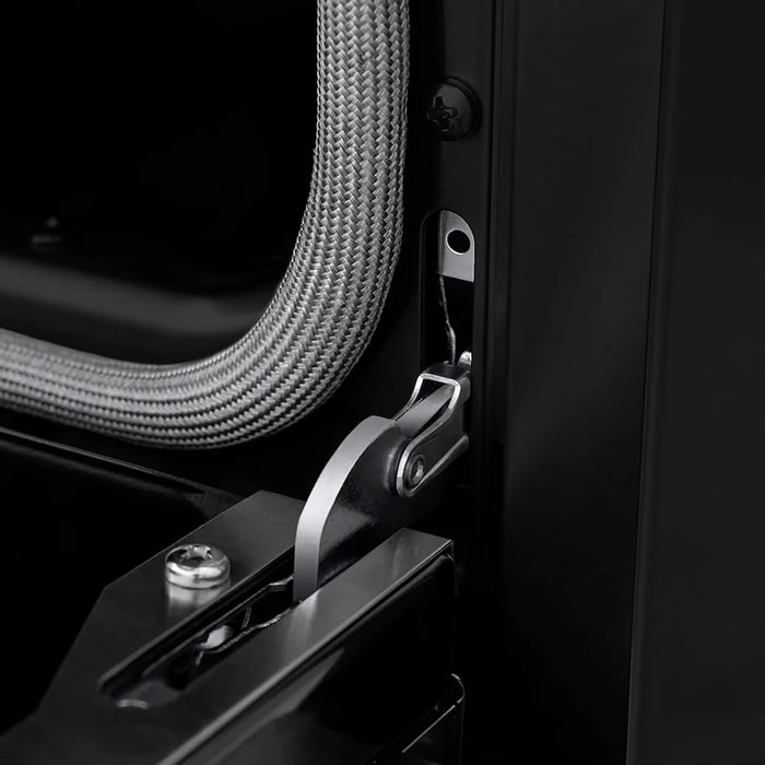 ZLINE Autograph Edition 36" Paramount Dual Fuel Range, 6 Burner Gas Cooktop, Electric Convection Oven, Black Stainless Steel, Helix Handle and Knob SDRBZ-36-KCB