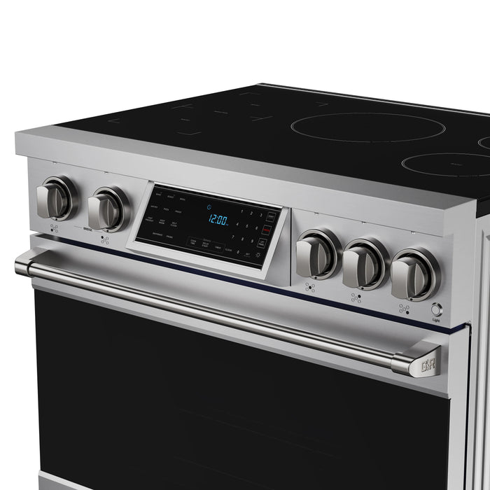 THOR Kitchen 36" 6 Professional Smooth Glass Top Induction Range - Features View