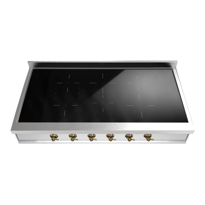 ILVE Nostalgie II 48" Built-In Induction Rangetop UHCPI486NSSB