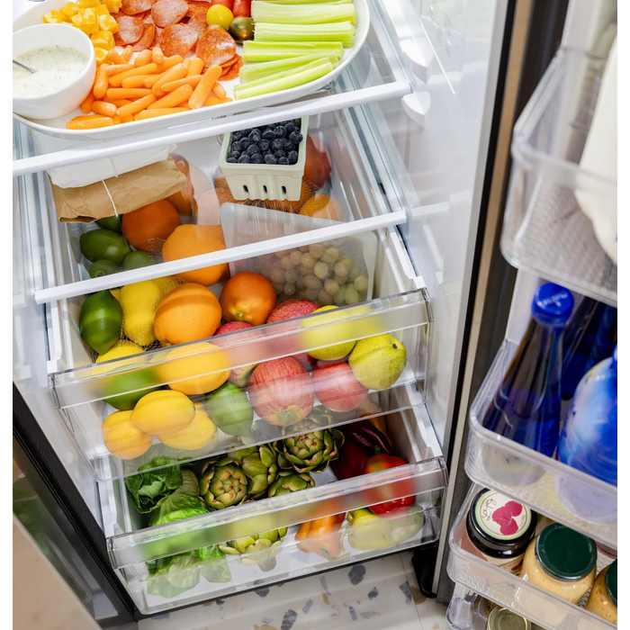 GE 36" Freestanding Side-By-Side Refrigerator, GSS28NYYFS