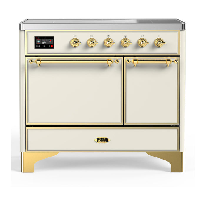 ILVE 40"Majestic III Induction Range, UMDIB40QNR3 — UMDIB40QNR3AWB