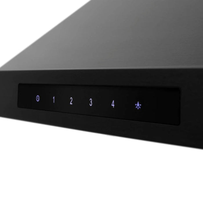 ZLINE Kitchen Package Refrigerator, Rangetop, Rangehood, Wall Oven, 4KPR-RTBRH30-AWS