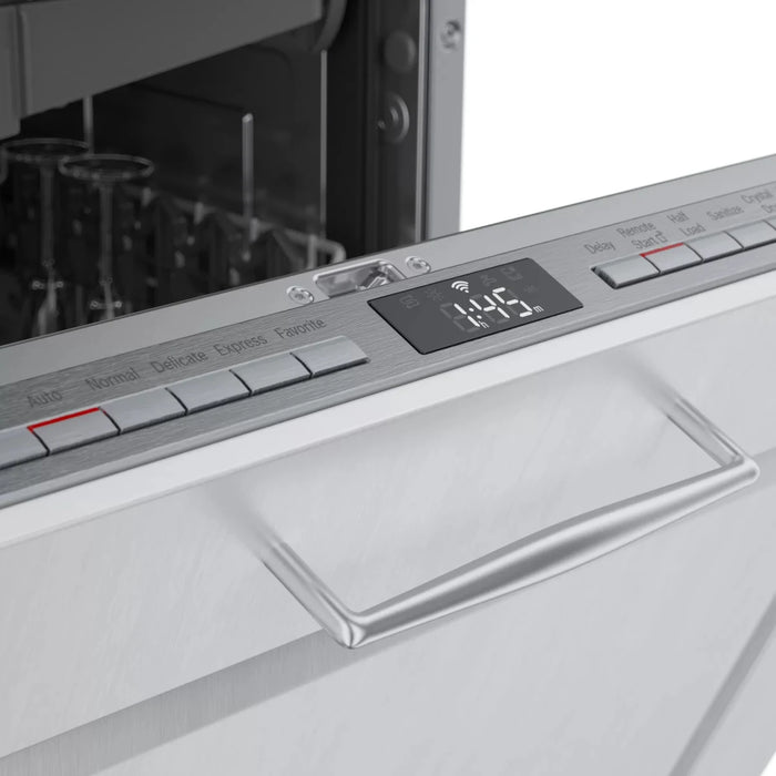 BOSCH 24" Fully Integrated Built-In Panel Ready Smart Dishwasher, SGV78C53UC