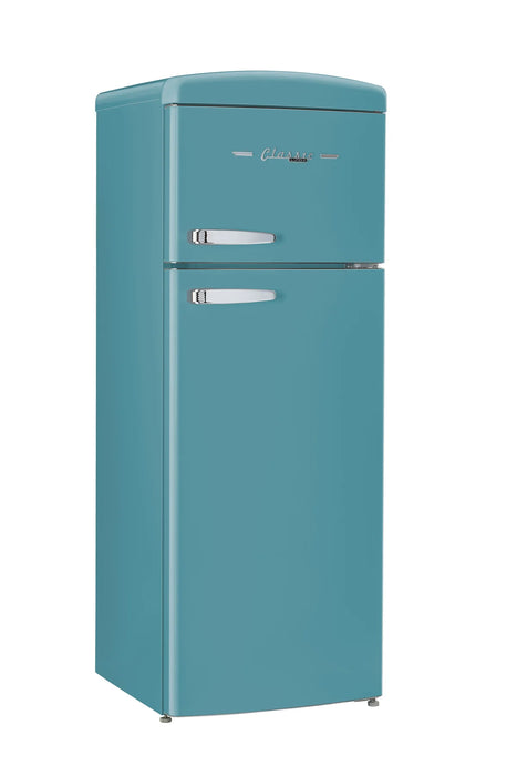 UNIQUE 21.6" Freestanding Top Freezer Refrigerator, UNQ-FR7CT B AC