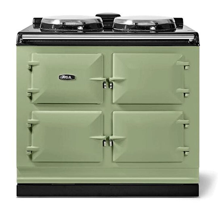 AGA 39" eR7 100 Classic Cast Iron Collection Electric Range - Olivine AER7339OLI