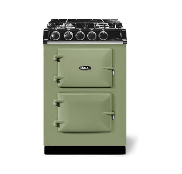 AGA Classic 24" City Dual Fuel Range - Olivine ATC2DFOLI