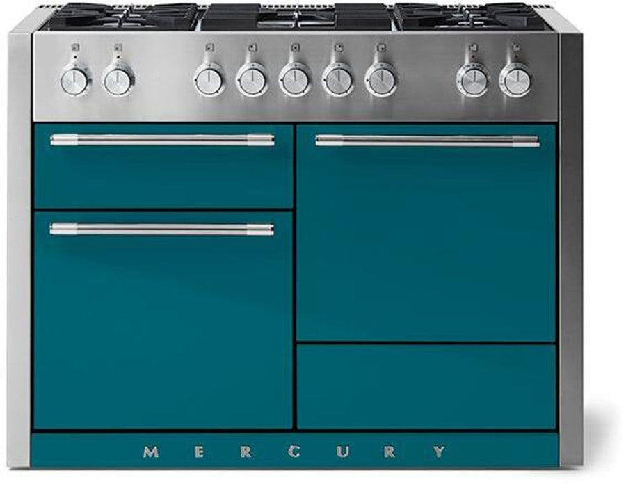 AGA Mercury 48" Dual Fuel 3 Oven Range - Salcombe Blue AMC48DFSAL