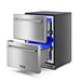 THOR Kitchen 24" Indoor or Outdoor Professional Freezer Drawer - Features View