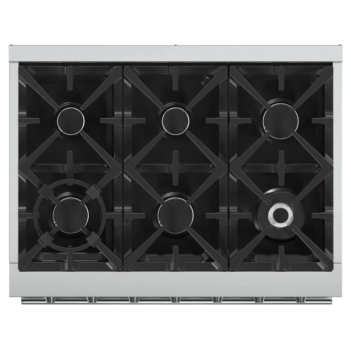 FORNO Massimo 36″ Gas on Gas Range FFSGS6239-36
