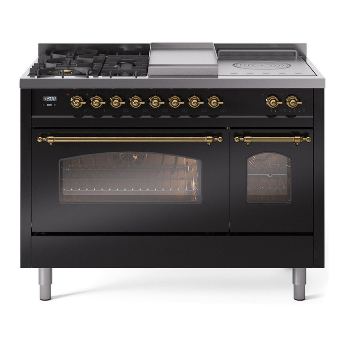 ILVE Nostalgie II 48" Dual Fuel Range UP48FSNMP