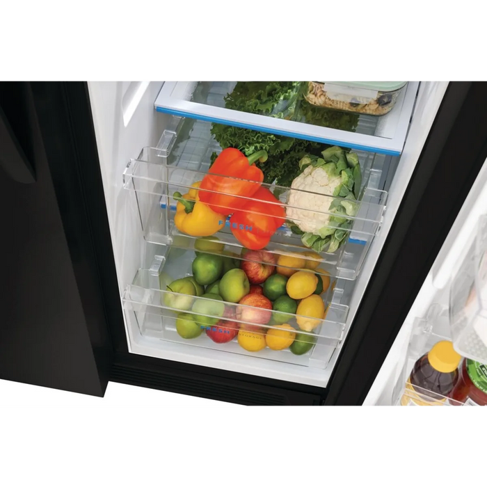 Frigidaire 33" Freestanding Side by Side Refrigerator FRSS2323AB
