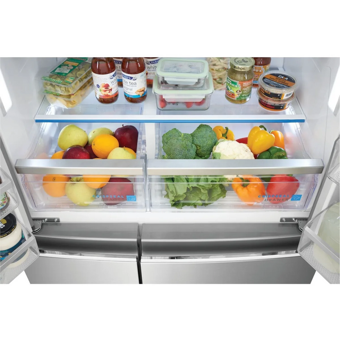 Frigidaire 36" Counter-Depth 4-Door French Door Refrigerator GRQC2255BF