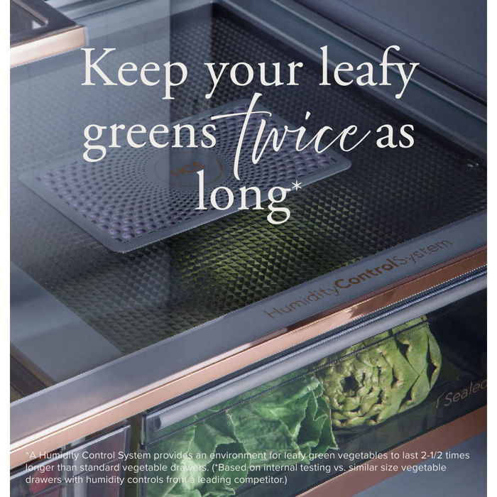 Cafe 36" Counter-Depth 4-Door French Door Smart Refrigerator, CJE23DP4WW2