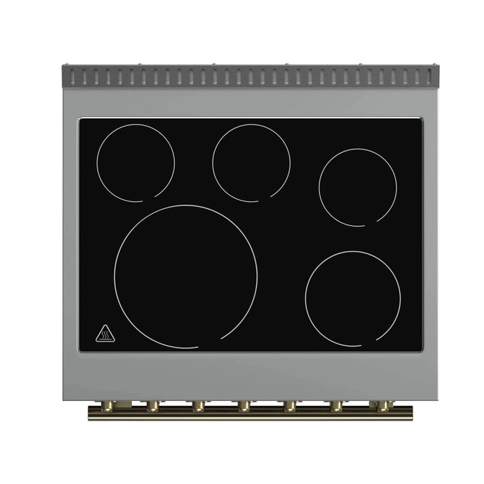 FORNO Paolo 30" Electric Range FFSEL6011-30WHT