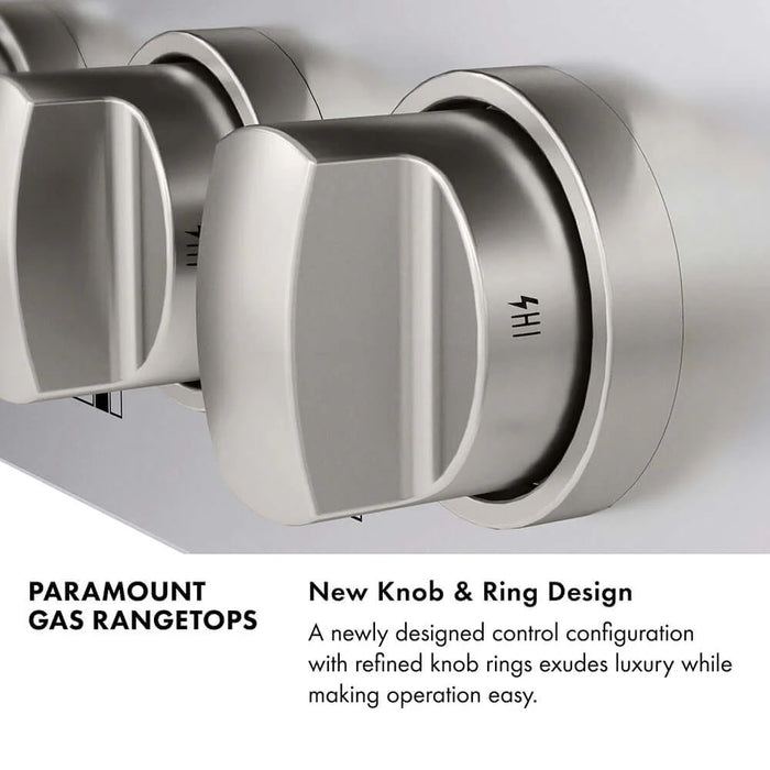 ZLINE 36" Paramount Gas Rangetop DuoPro™ Cooktop PSRTBZ-36-G
