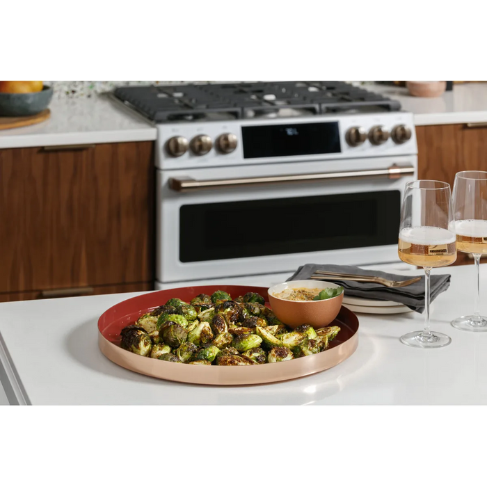 Cafe 30" Slide-In Electric Smart Range, CES700P4MW2