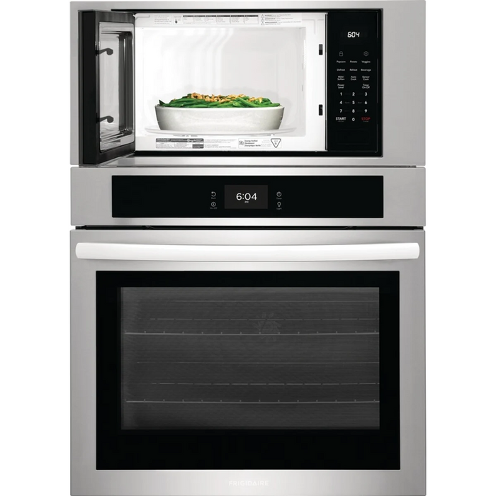 Frigidaire 30" Combination Electric Wall Oven and Microwave FCWM3027AS