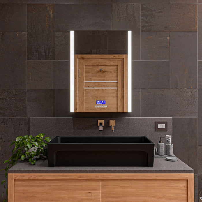 ALFI brand 36" White Above Mount Fireclay Bath Trough Sink AB36TR