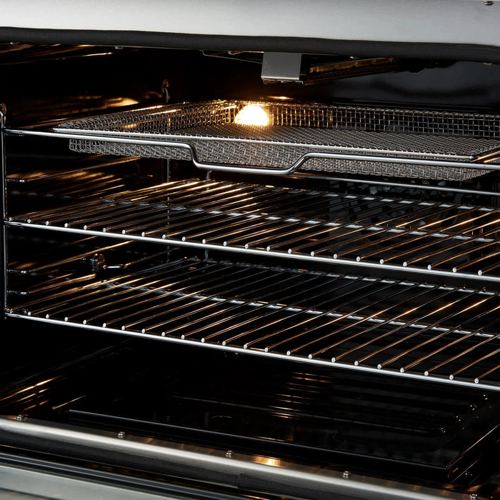 FORNO Giovanni 30" Gas on Gas Range FFSGS6274-30BLK