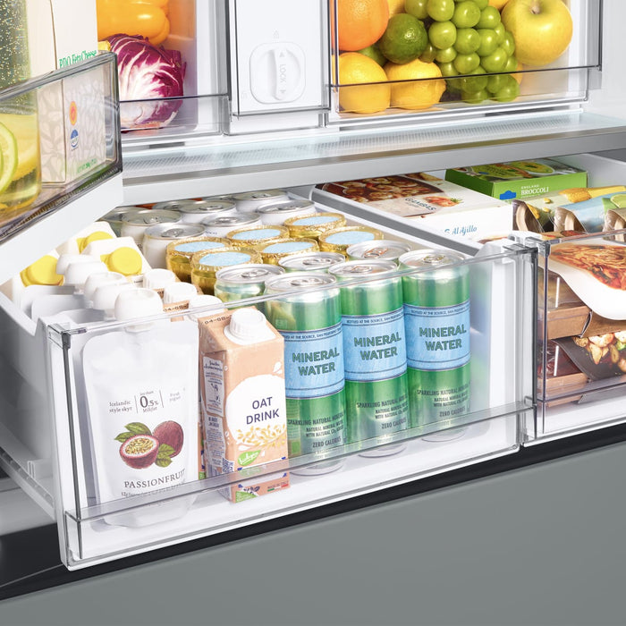 Samsung Bespoke 36" Freestanding French Door Smart Refrigerator  RF30BB69006M