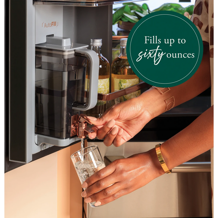 Cafe 36" Freestanding 4-Door French Door Smart Refrigerator, CGE29DP4TW2