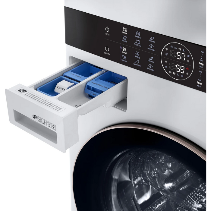 LG 27" Smart Electric WashTower , WKE100HWA