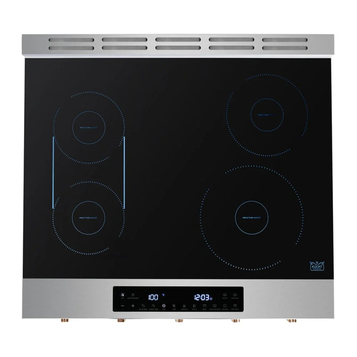 Kucht 30" Freestanding Induction Range KIN30-GL