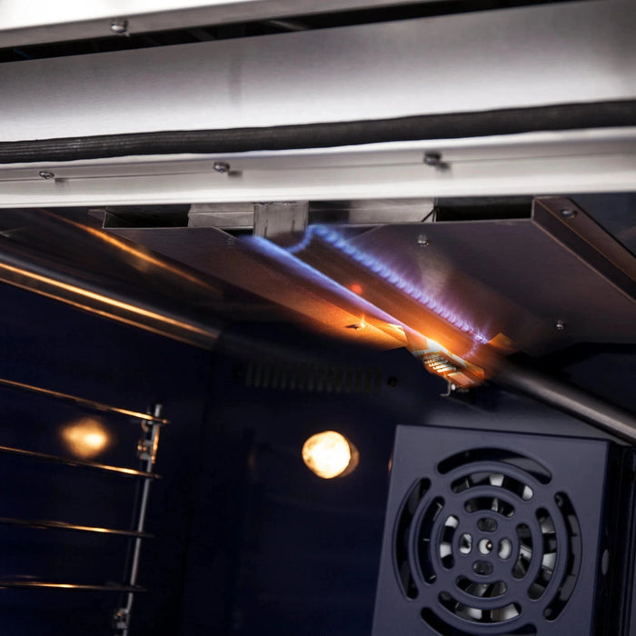 FORNO Massimo 48" French Door Gas on Gas Range FFSGS6439-48