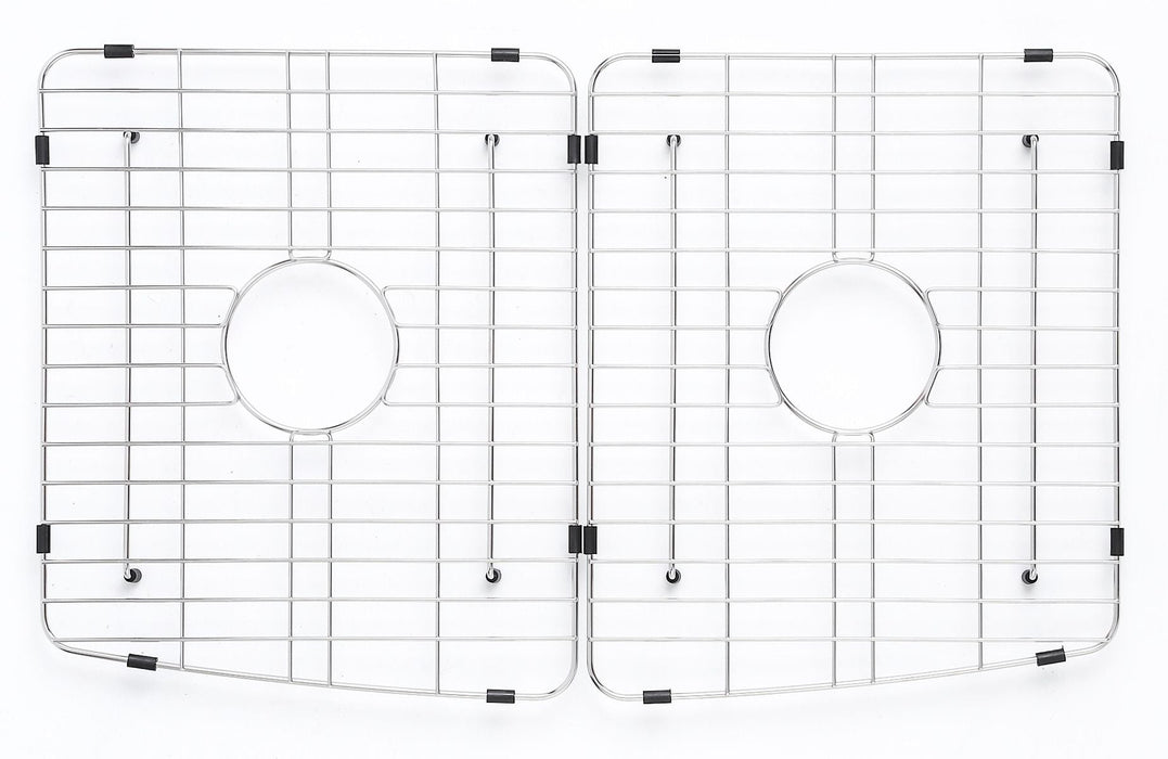 ALFI Brand White Smooth Curved Apron 33" Double Bowl Fireclay Farm Sink ABFC3320D-W