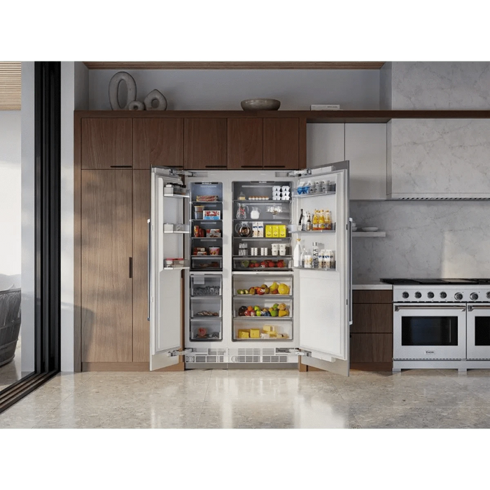 THOR Kitchen X-Series 18" Panel Ready Built-In Freezer XRF18CFZ-SS