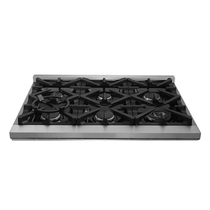 FORNO Massimo 36″ Dual Fuel Range FFSGS6125-36