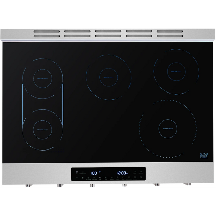 Kucht 36" Freestanding Induction Range KIN36-SS