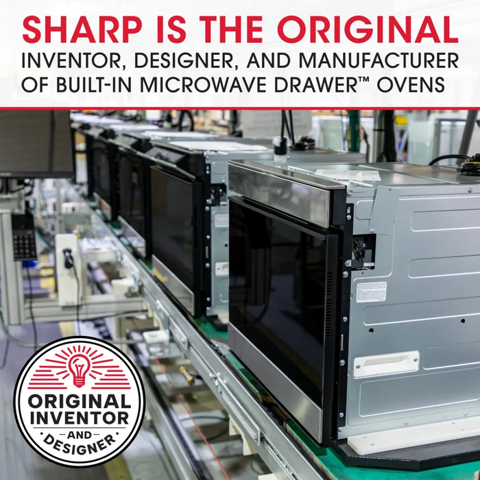 SHARP 30" Microwave Drawer™ Oven, SMD3070ASY