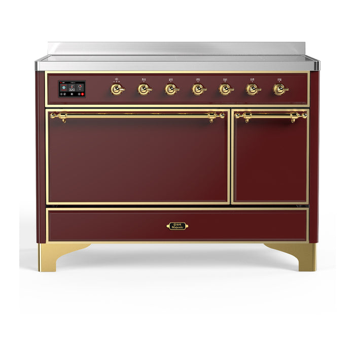 ILVE 48"Majestic III Induction Range, UMIB48QNR3 — UMIB48QNR3AWB