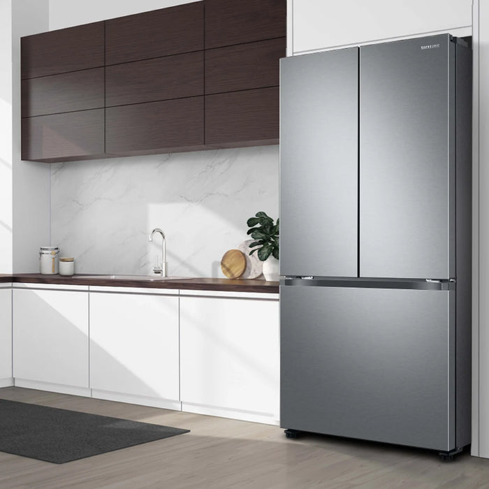 Samsung 33" Smart 3-Door French Door Refrigerator RF25C5551SR
