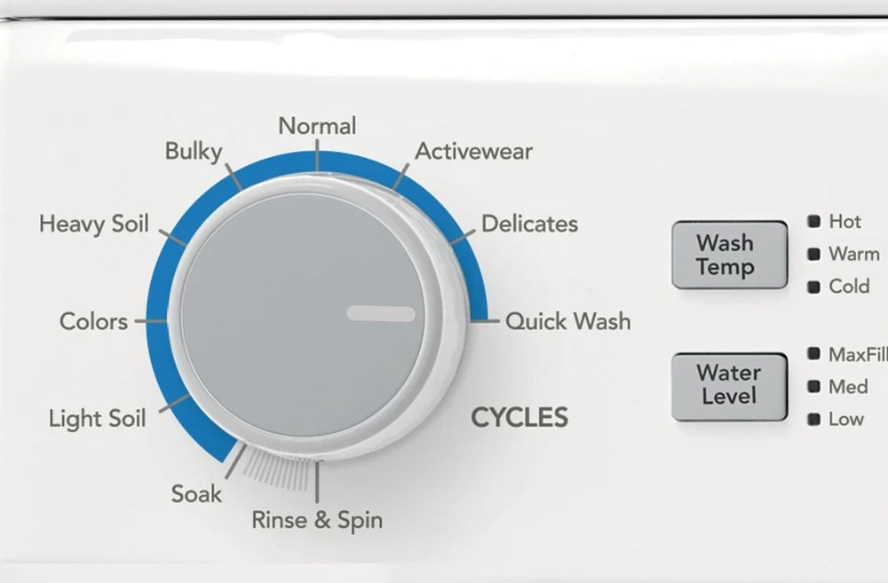 Frigidaire 27" Laundry Center, Washer, Electric Dryer, White, FLCE7522AW