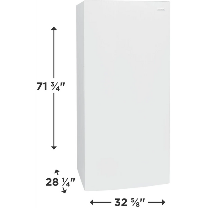 Frigidaire 33" Freestanding Upright Freezer FFUE2022AW