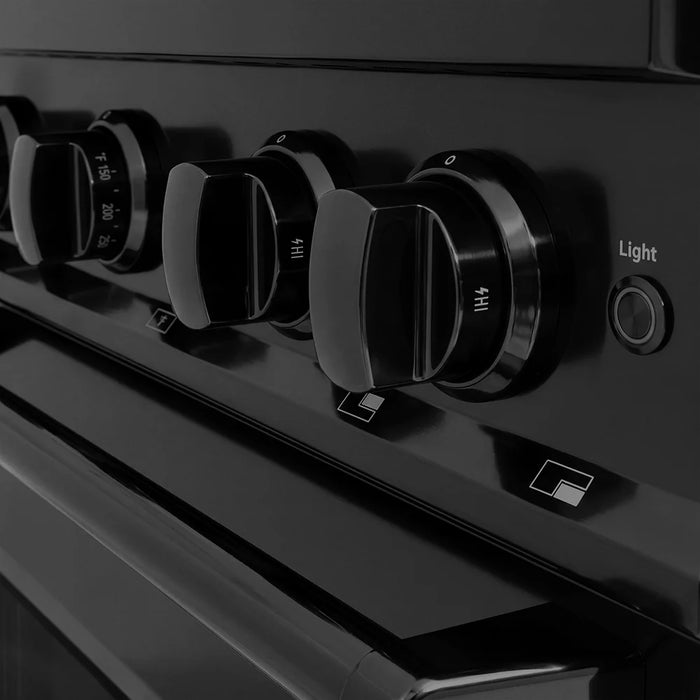 ZLINE Classic Gas Range Black Stainless Steel PCGRB