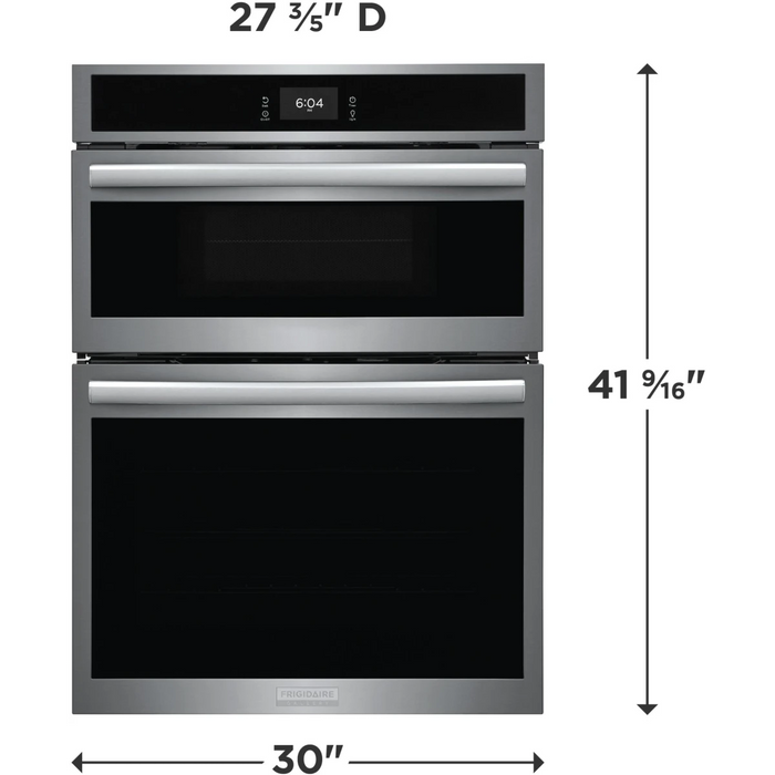 Frigidaire 30" Electric Wall Oven and Microwave GCWM3070AF
