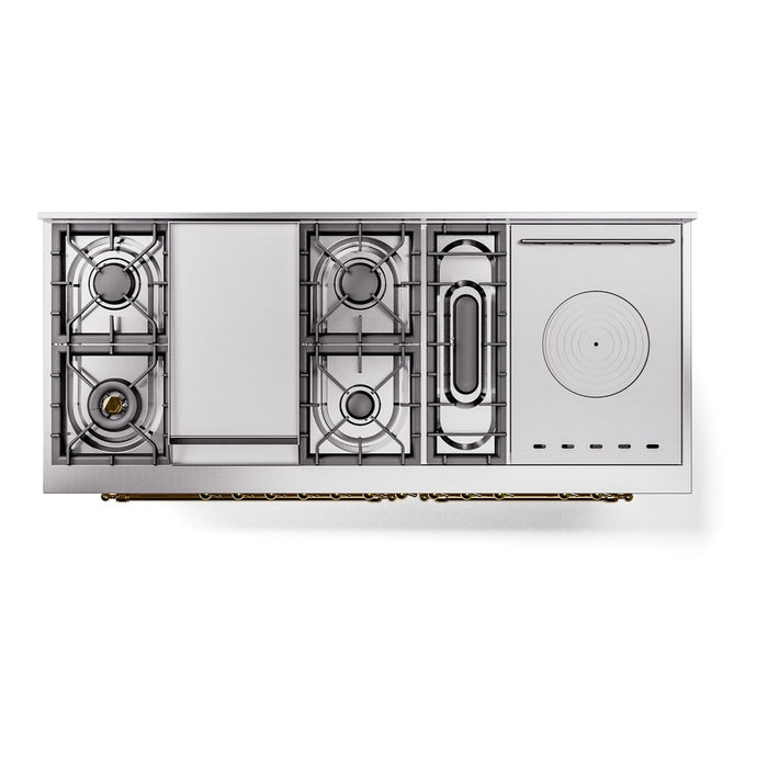 ILVE Nostalgie II 60" Dual Fuel UP60FSNMPAW