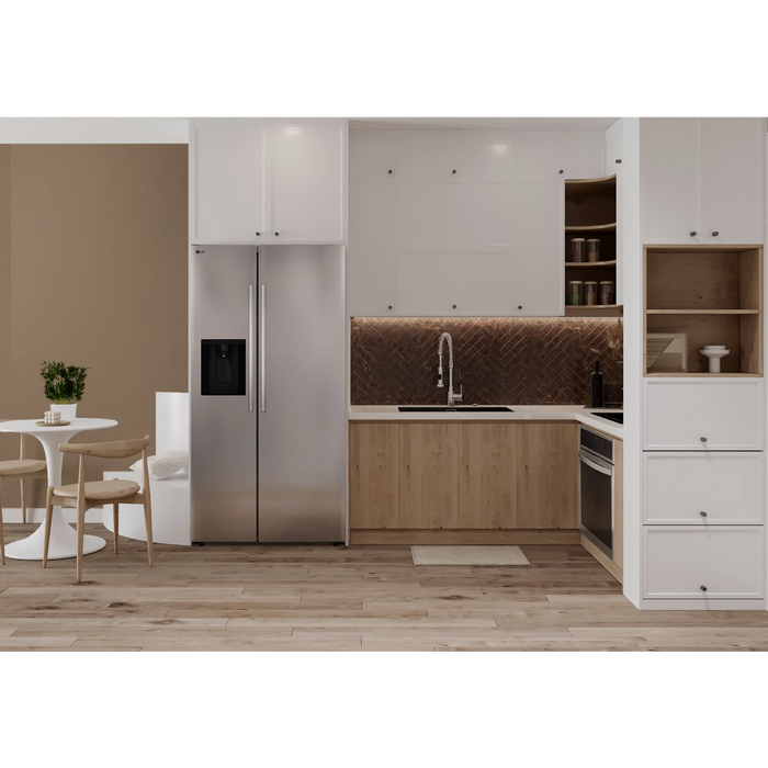 LG 36" Freestanding Side-by-Side Smart Refrigerator, LS27T3230S