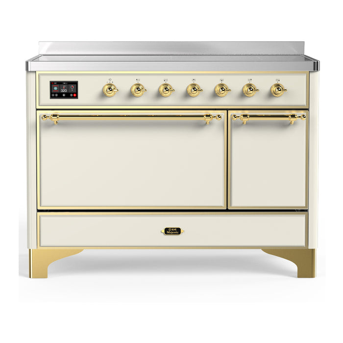 ILVE 48"Majestic III Induction Range, UMIB48QNR3 — UMIB48QNR3AWB
